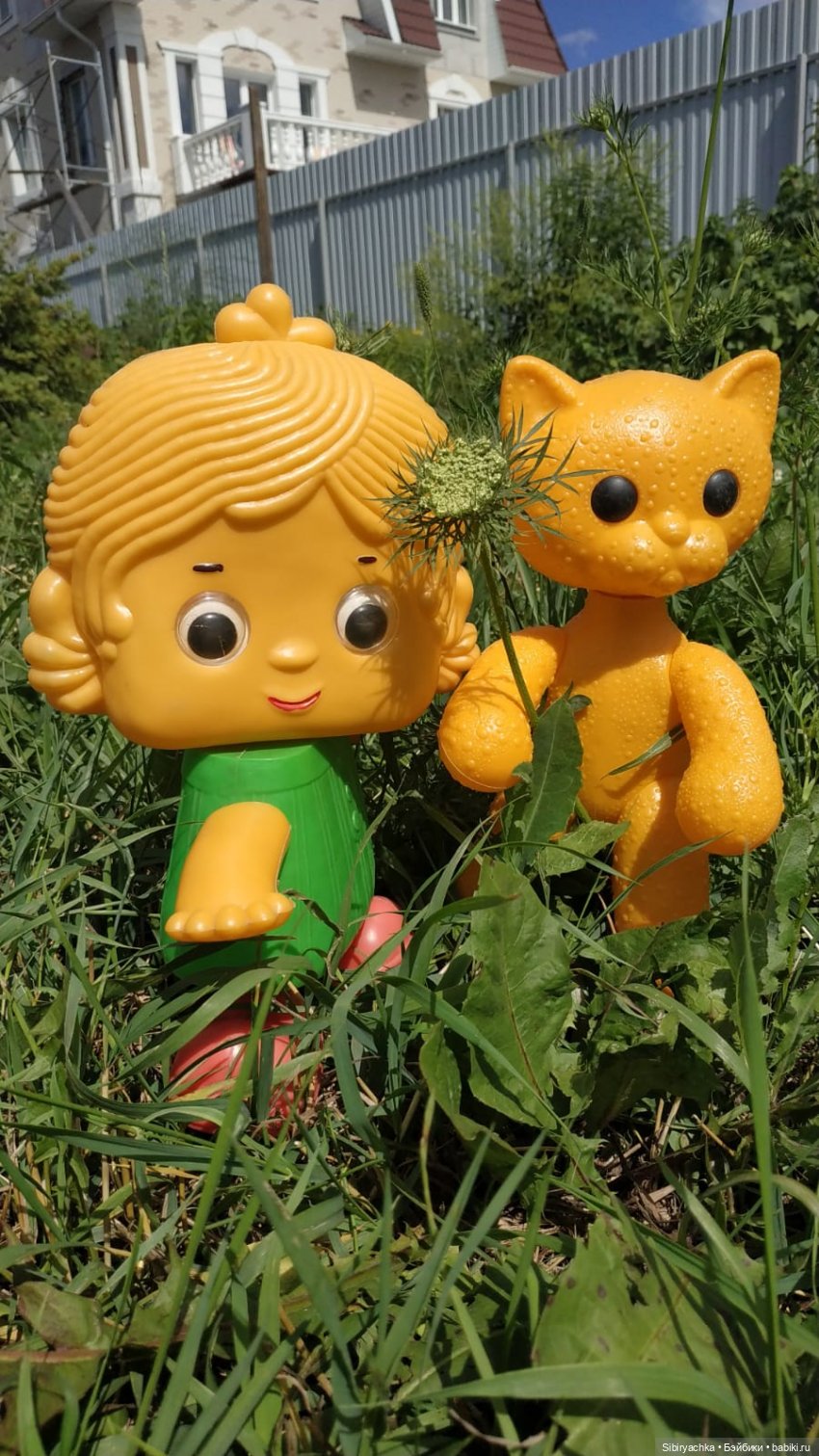 Беззаботное лето Дуняши и кошечки Мурочки