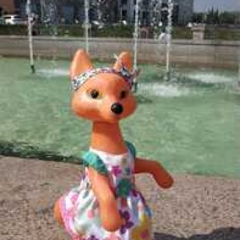 Лиса Патрикеевна расширяет свой кругозор.