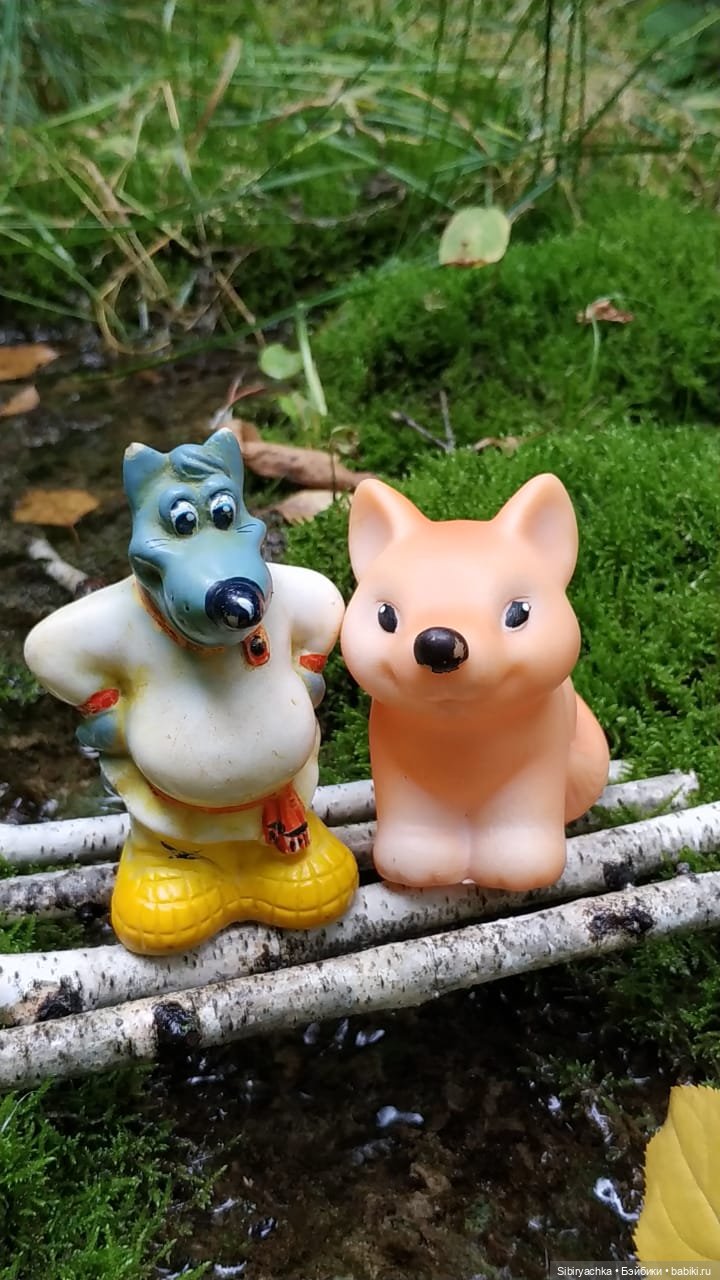 Новые друзья Лисички-сестрички и лисёнка Малыша