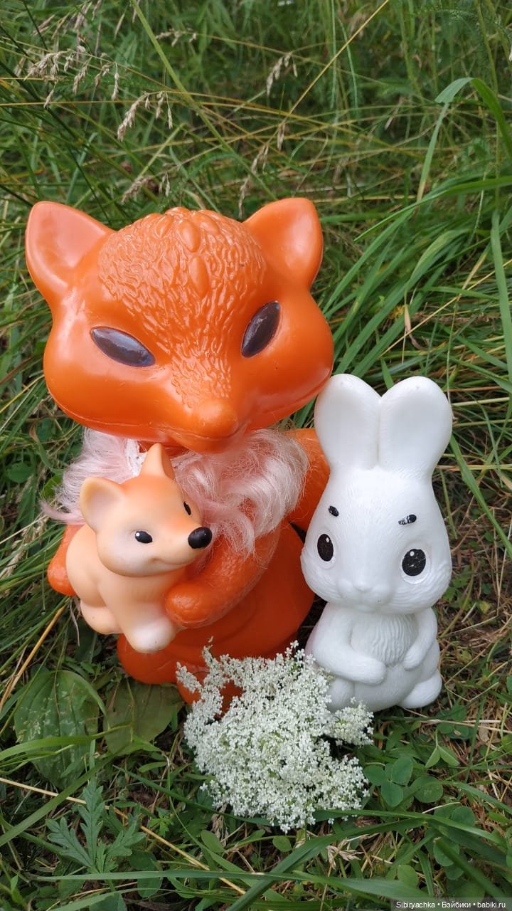 Новые друзья Лисички-сестрички и лисёнка Малыша