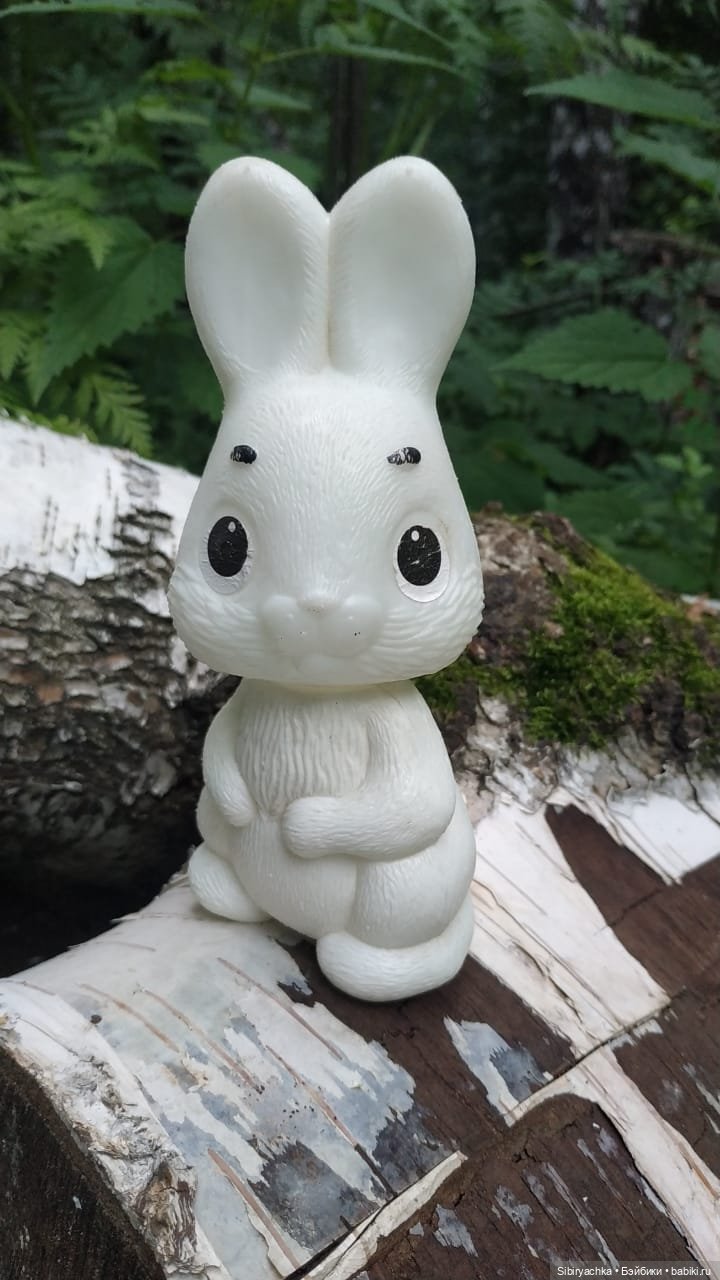 Вечер в лесу — Игрушки СССР и советского детства: резиновые (фото 8)