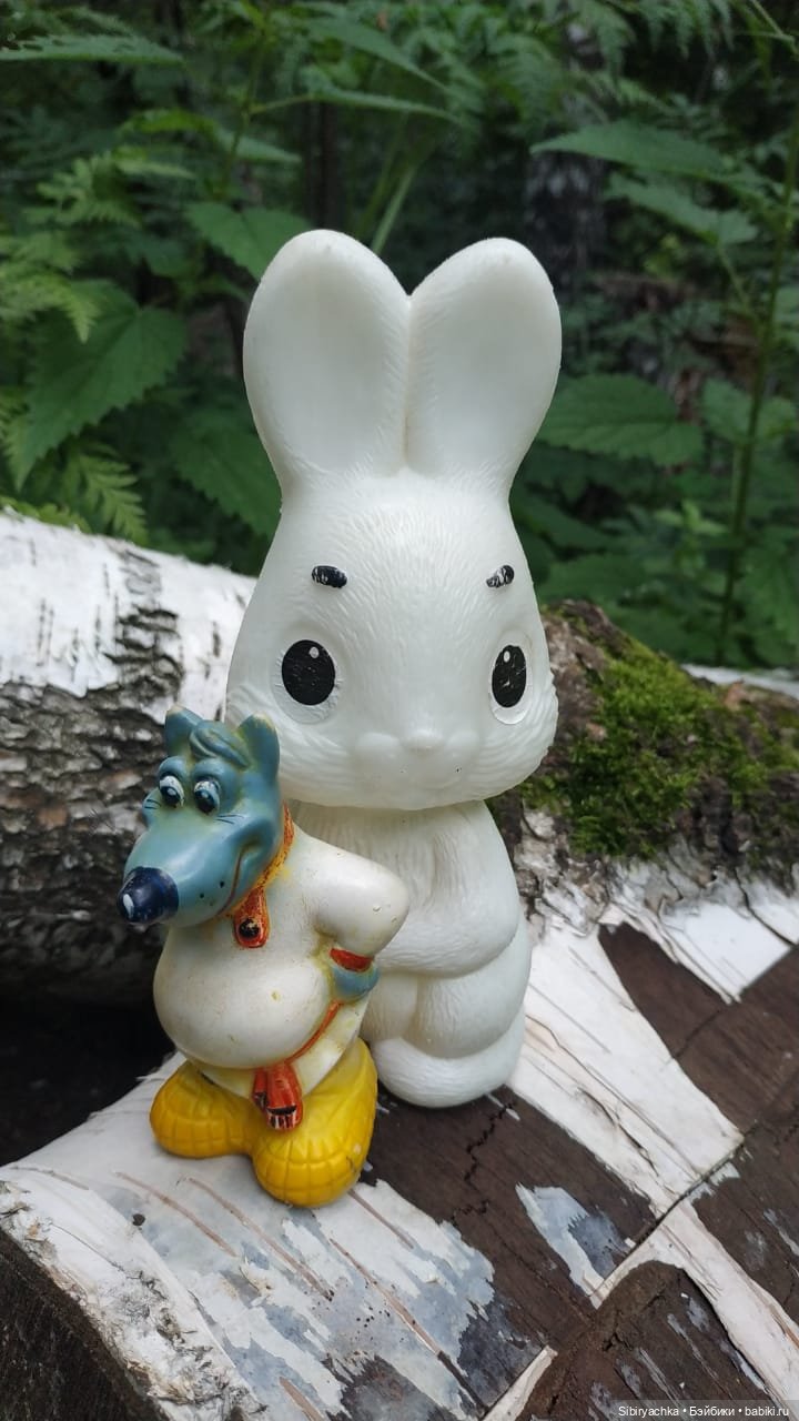 Вечер в лесу — Игрушки СССР и советского детства: резиновые (фото 9)