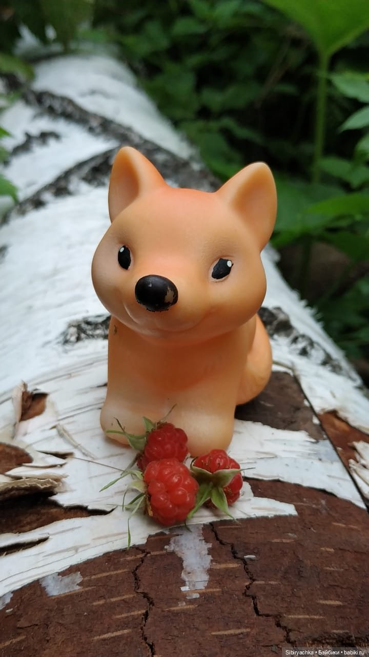 Вечер в лесу — Игрушки СССР и советского детства: резиновые