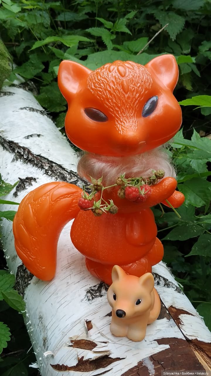 Вечер в лесу — Игрушки СССР и советского детства: резиновые