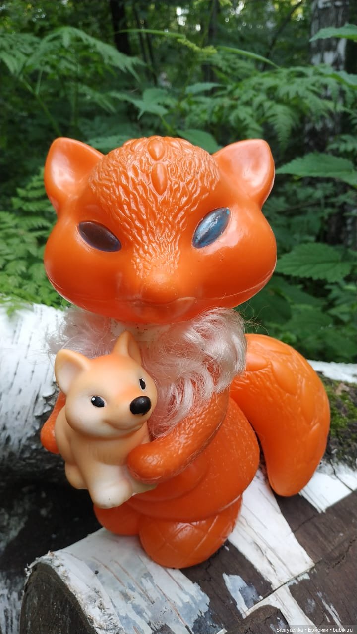 Вечер в лесу — Игрушки СССР и советского детства: резиновые