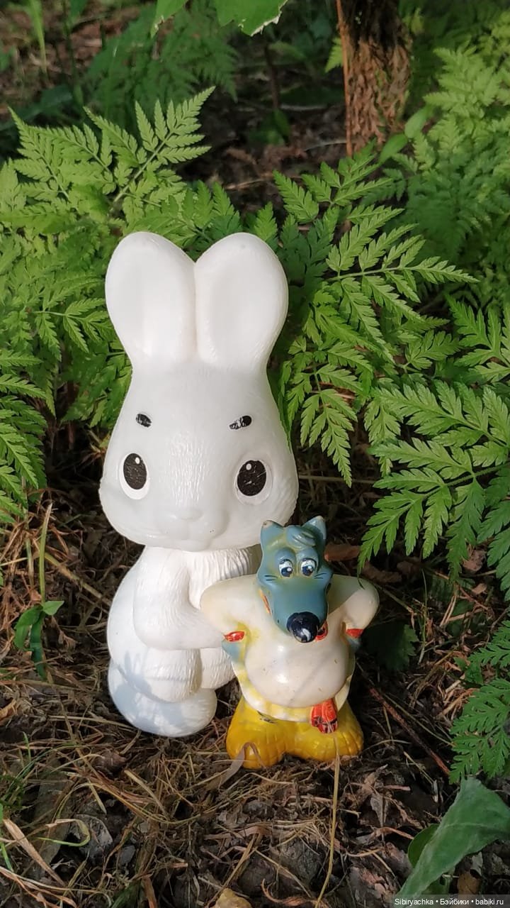 Вечер в лесу — Игрушки СССР и советского детства: резиновые (фото 4)