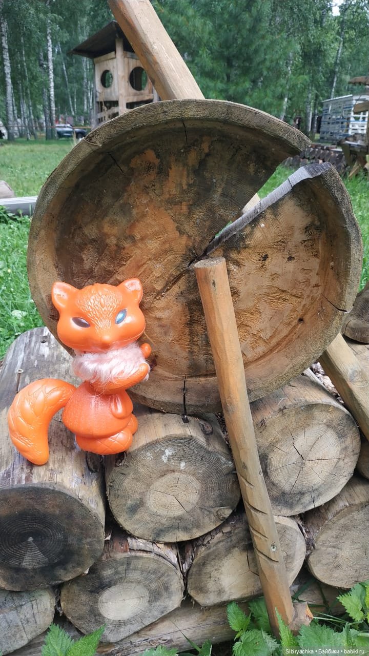 Небольшая прогулка Лисички-сестрички по деревне "Радость"