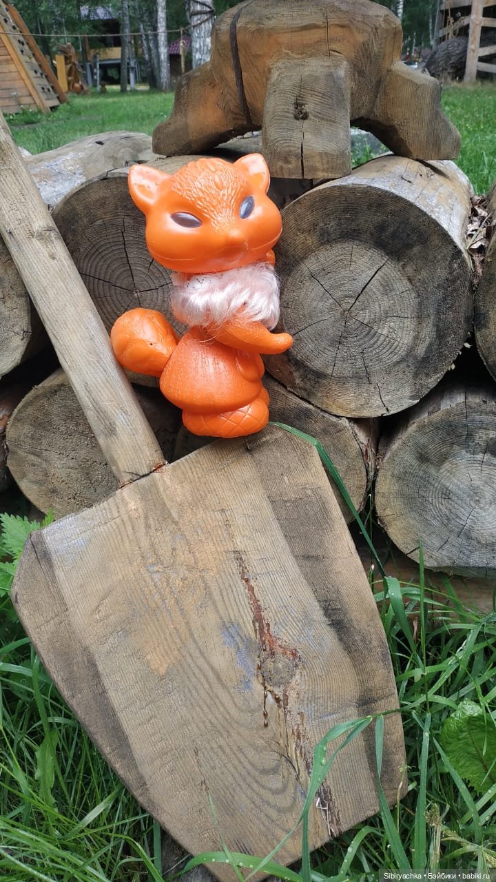 Небольшая прогулка Лисички-сестрички по деревне "Радость"