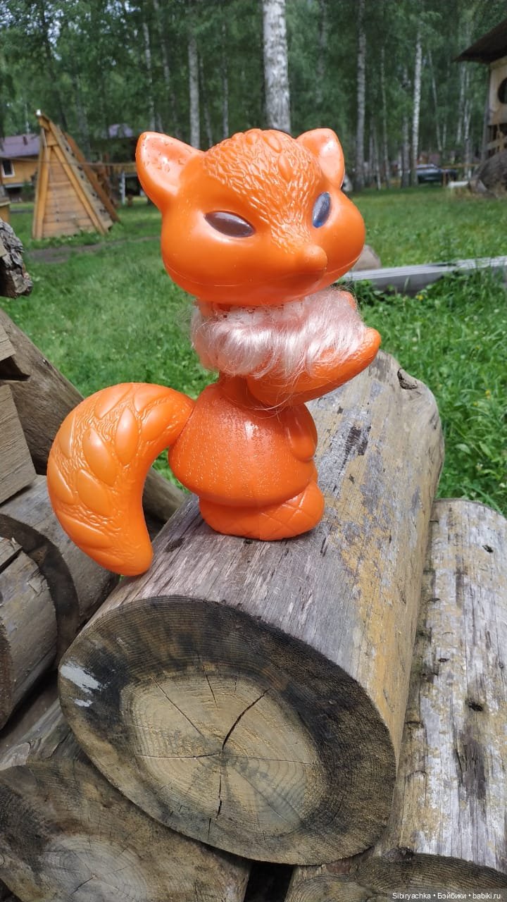 Небольшая прогулка Лисички-сестрички по деревне "Радость"