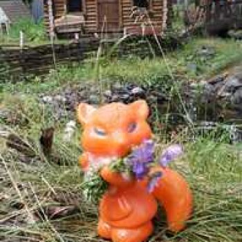 Небольшая прогулка Лисички-сестрички по деревне "Радость".