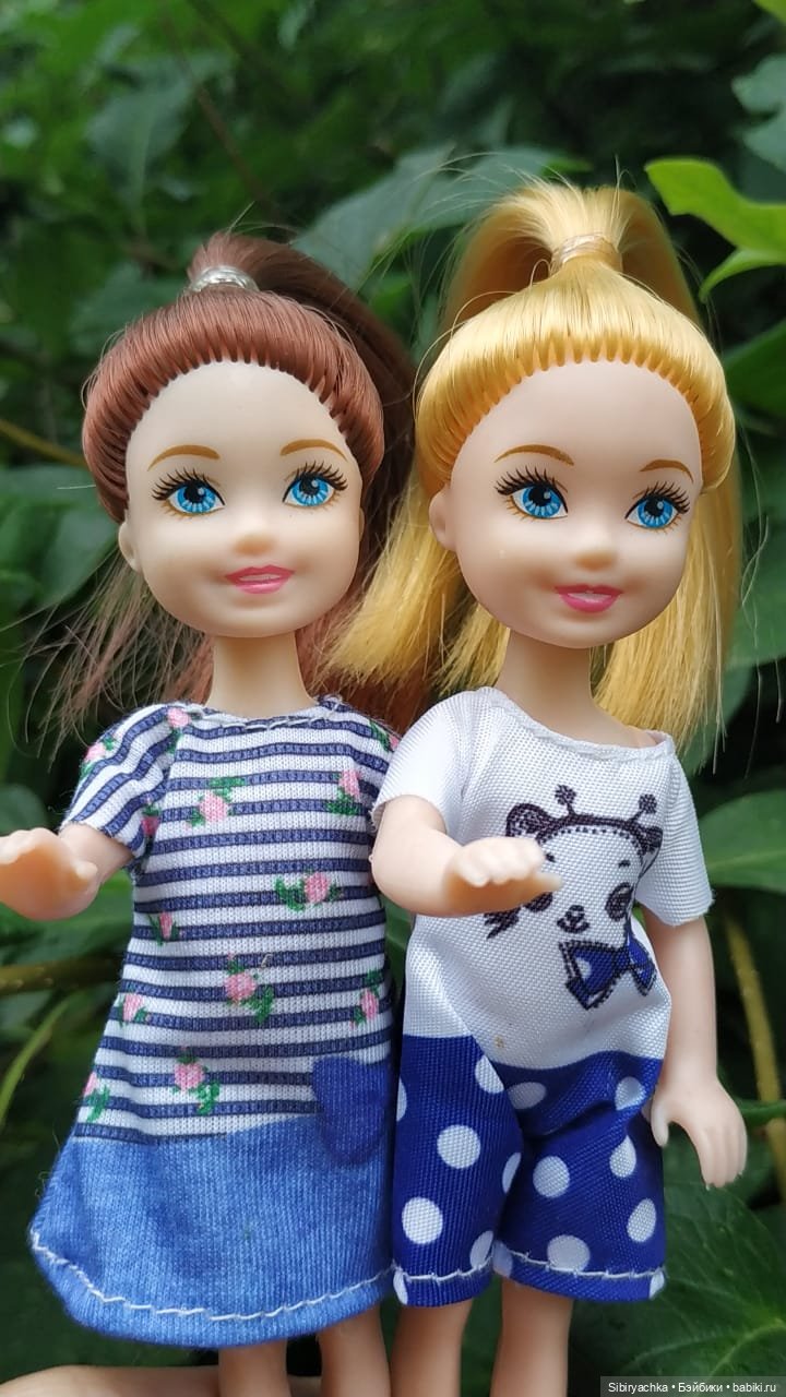 Летняя прогулка Анечки и Яночки