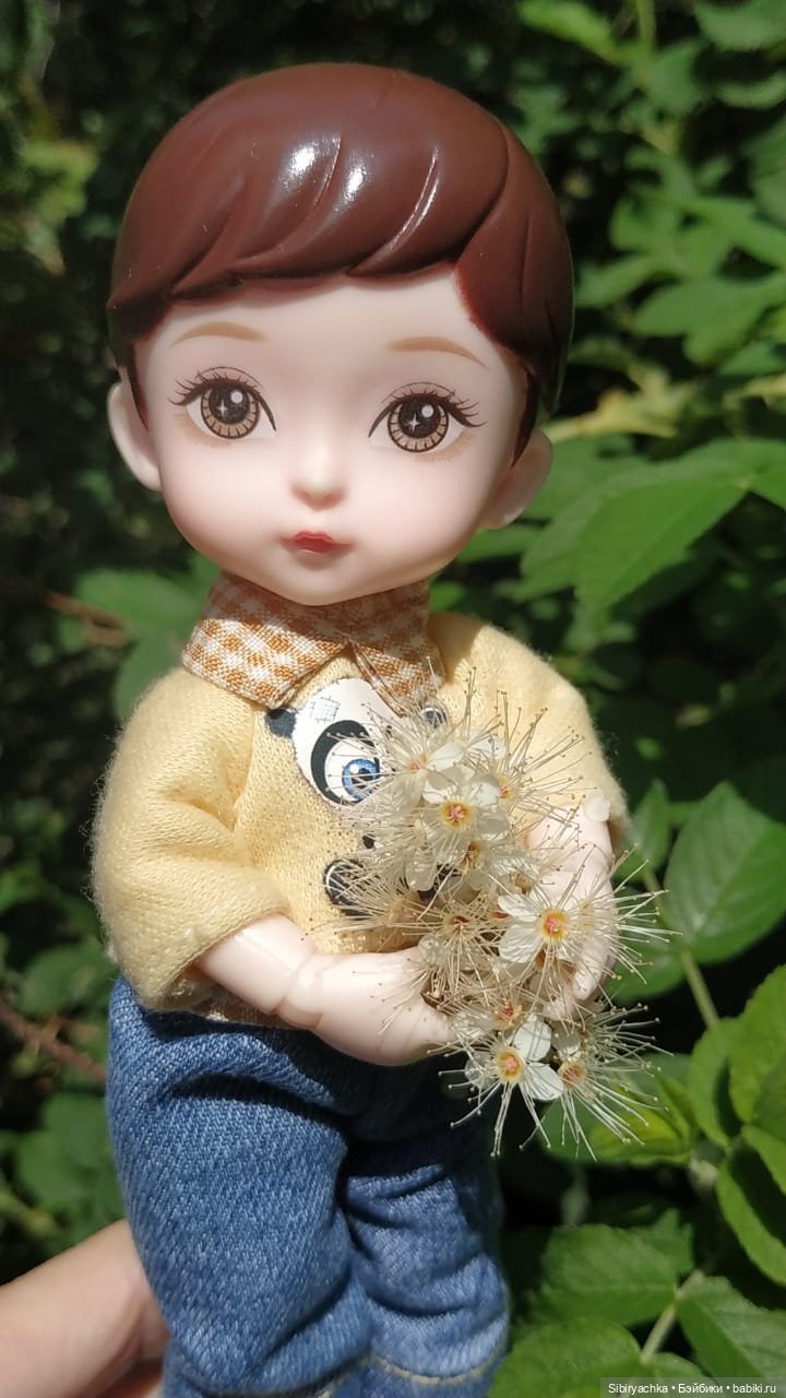 Коленька и Василёк изучают растения