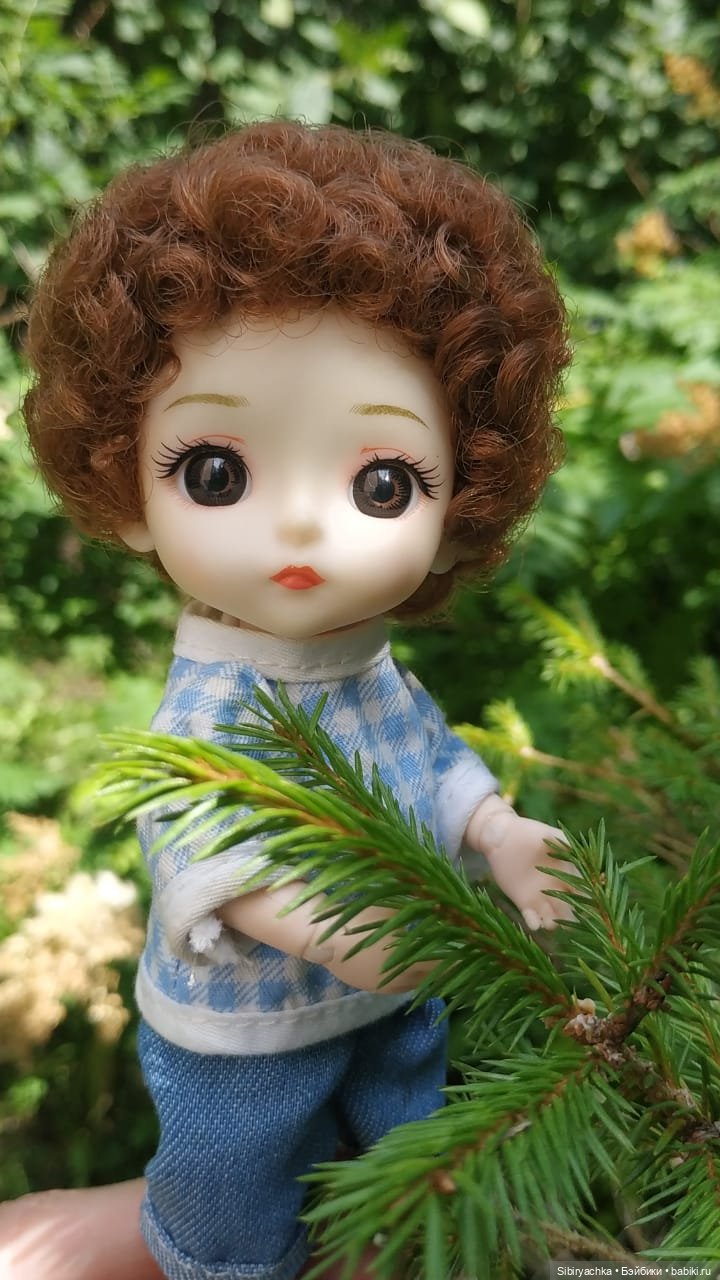 Коленька и Василёк изучают растения