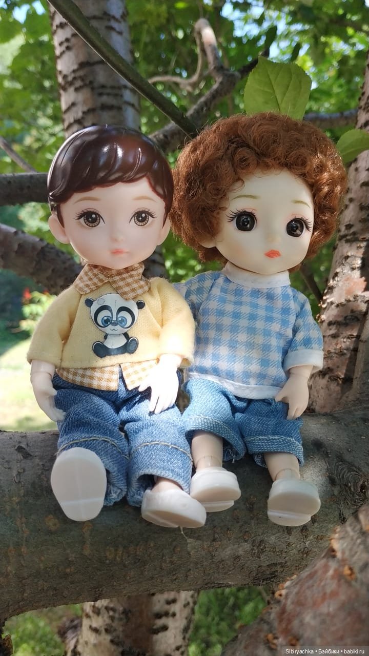 Коленька и Василёк изучают растения