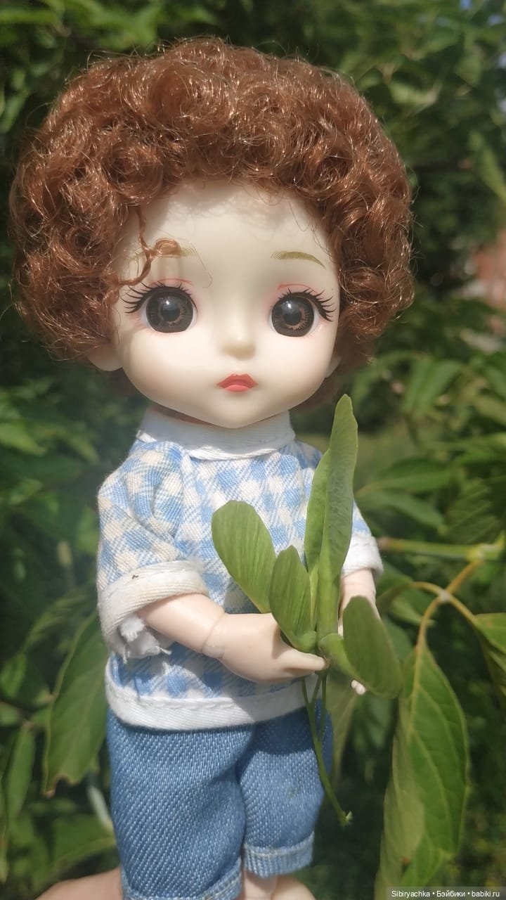 Коленька и Василёк изучают растения