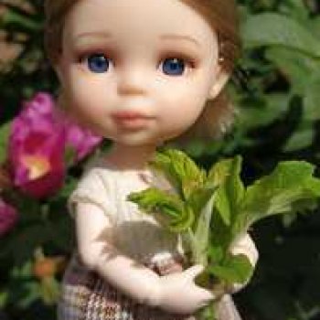 Летние прогулки Лизоньки и Полины.