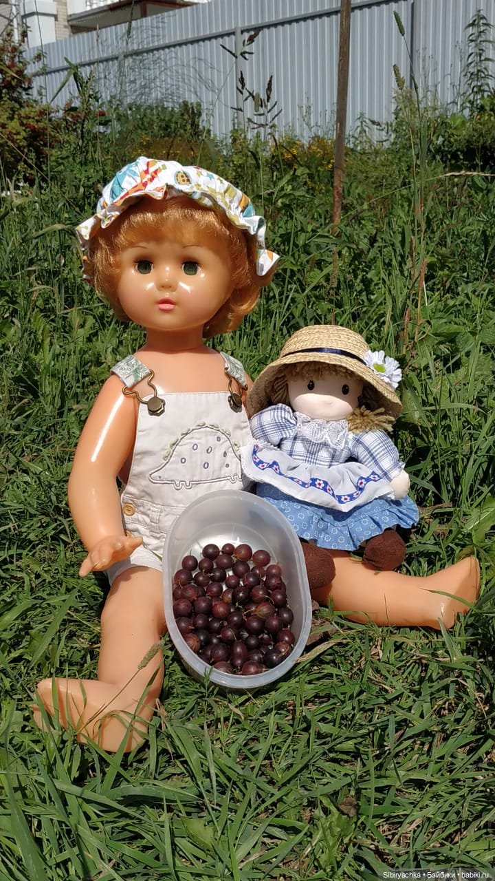 Марина на даче — Советские винтажные куклы (СССР): Ленигрушка