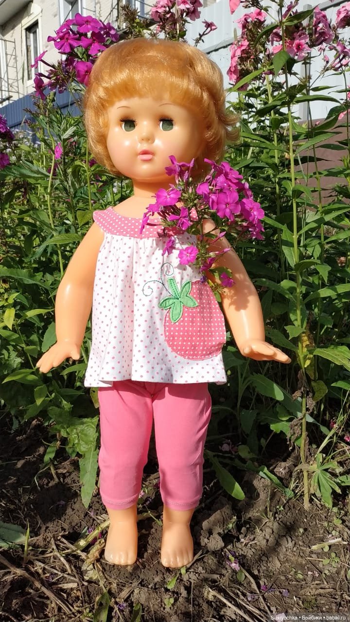 Марина на даче — Советские винтажные куклы (СССР): Ленигрушка