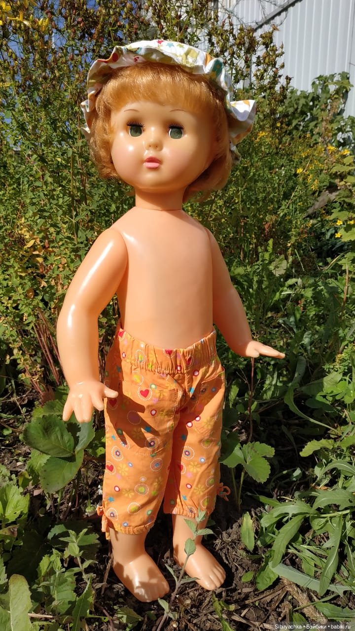 Марина на даче — Советские винтажные куклы (СССР): Ленигрушка