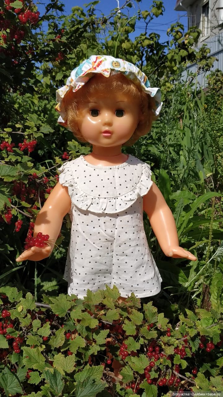 Марина на даче — Советские винтажные куклы (СССР): Ленигрушка