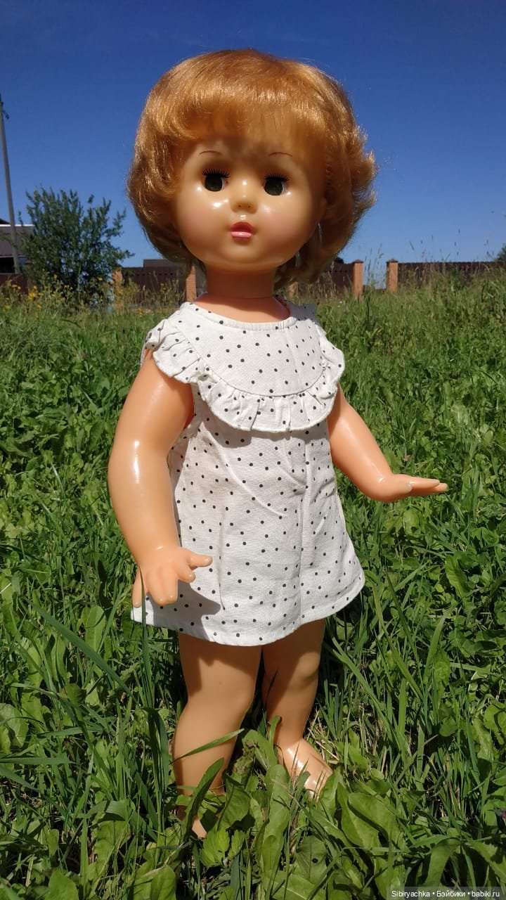 Марина на даче — Советские винтажные куклы (СССР): Ленигрушка