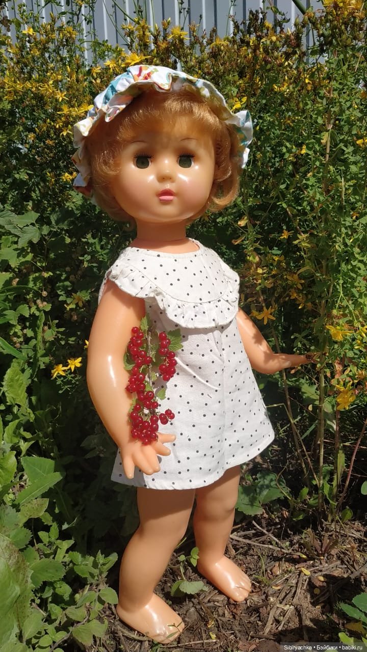 Марина на даче — Советские винтажные куклы (СССР): Ленигрушка