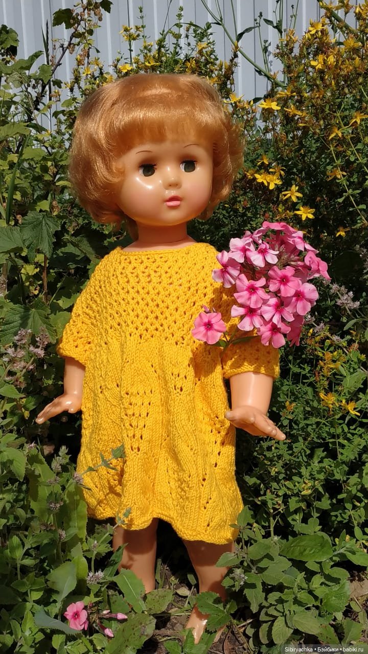 Марина на даче — Советские винтажные куклы (СССР): Ленигрушка