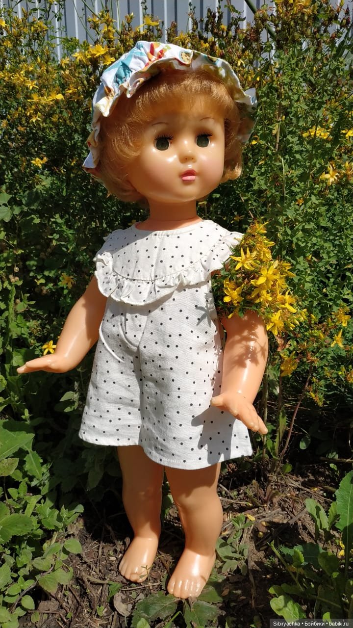Марина на даче — Советские винтажные куклы (СССР): Ленигрушка (фото 10)
