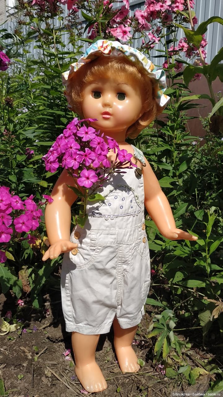 Марина на даче — Советские винтажные куклы (СССР): Ленигрушка