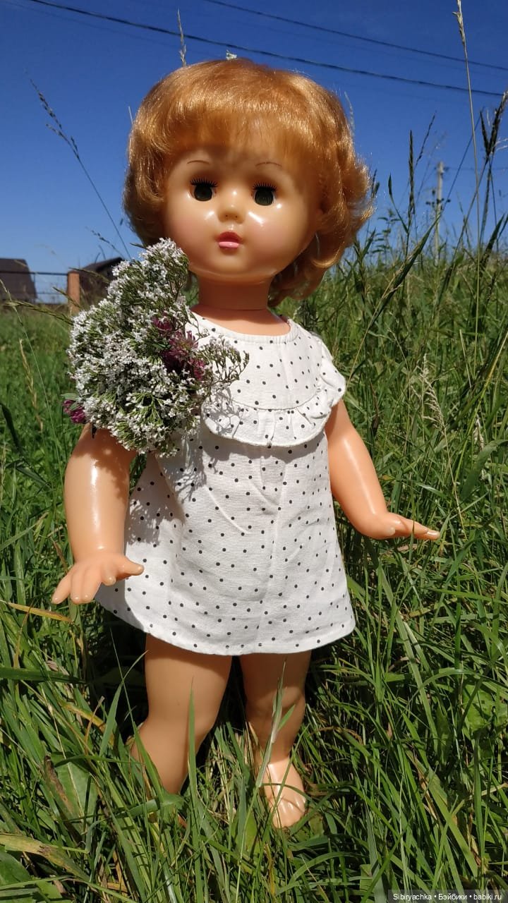 Марина на даче — Советские винтажные куклы (СССР): Ленигрушка (фото 5)