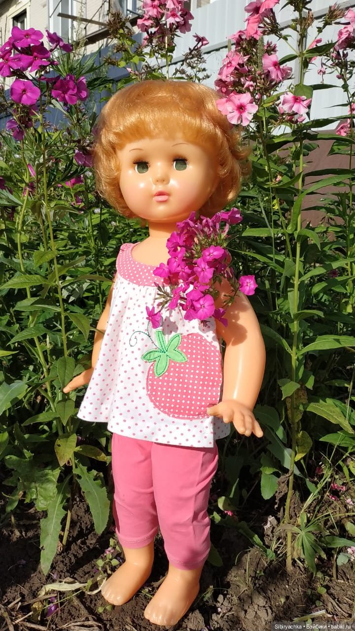 Марина на даче — Советские винтажные куклы (СССР): Ленигрушка