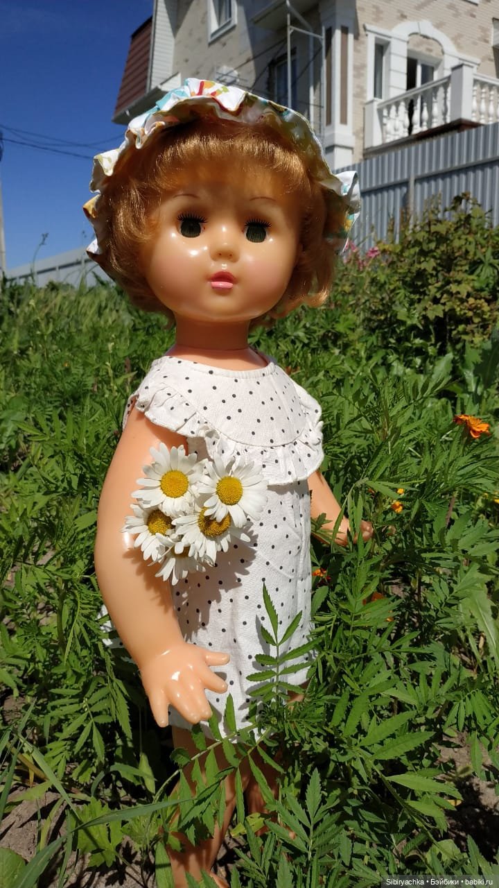 Марина на даче — Советские винтажные куклы (СССР): Ленигрушка (фото 8)