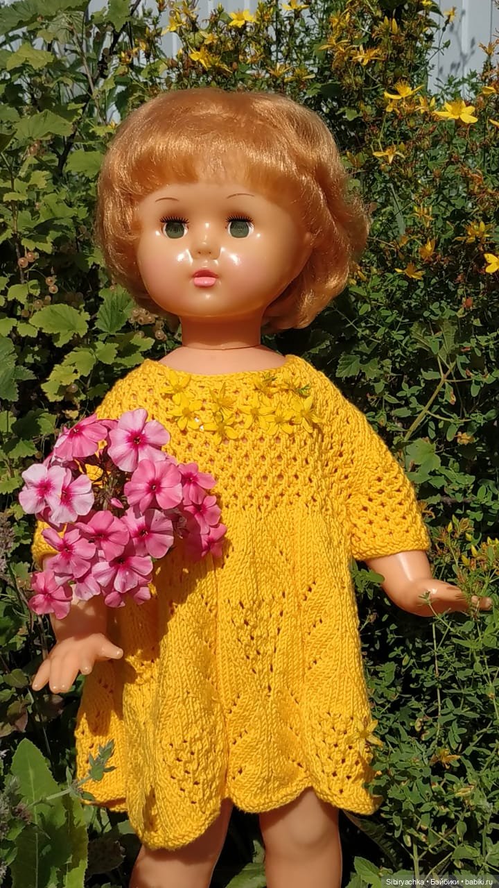 Марина на даче — Советские винтажные куклы (СССР): Ленигрушка