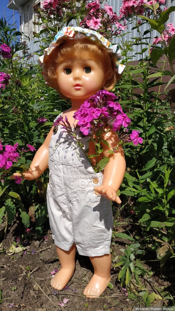 Марина на даче — Советские винтажные куклы (СССР): Ленигрушка