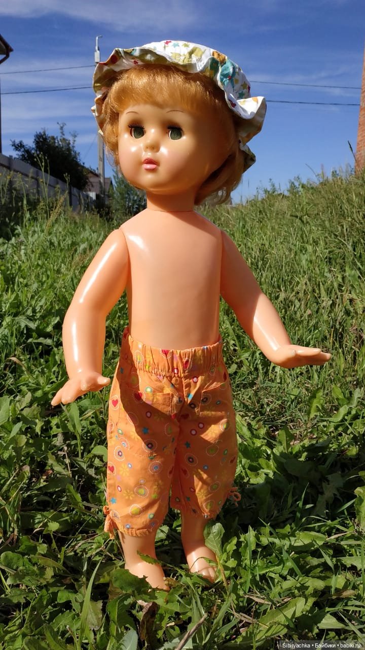 Марина на даче — Советские винтажные куклы (СССР): Ленигрушка