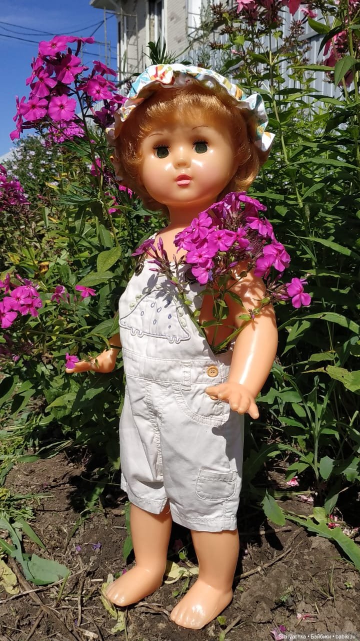 Марина на даче — Советские винтажные куклы (СССР): Ленигрушка