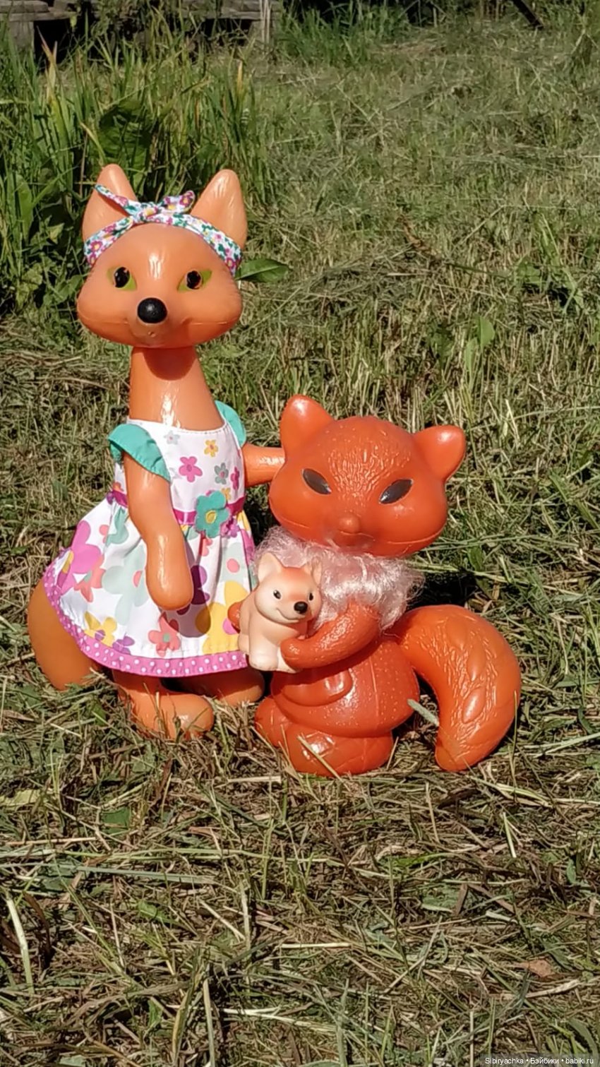 Деревня "Радость" — Игрушки СССР и советского детства: резиновые