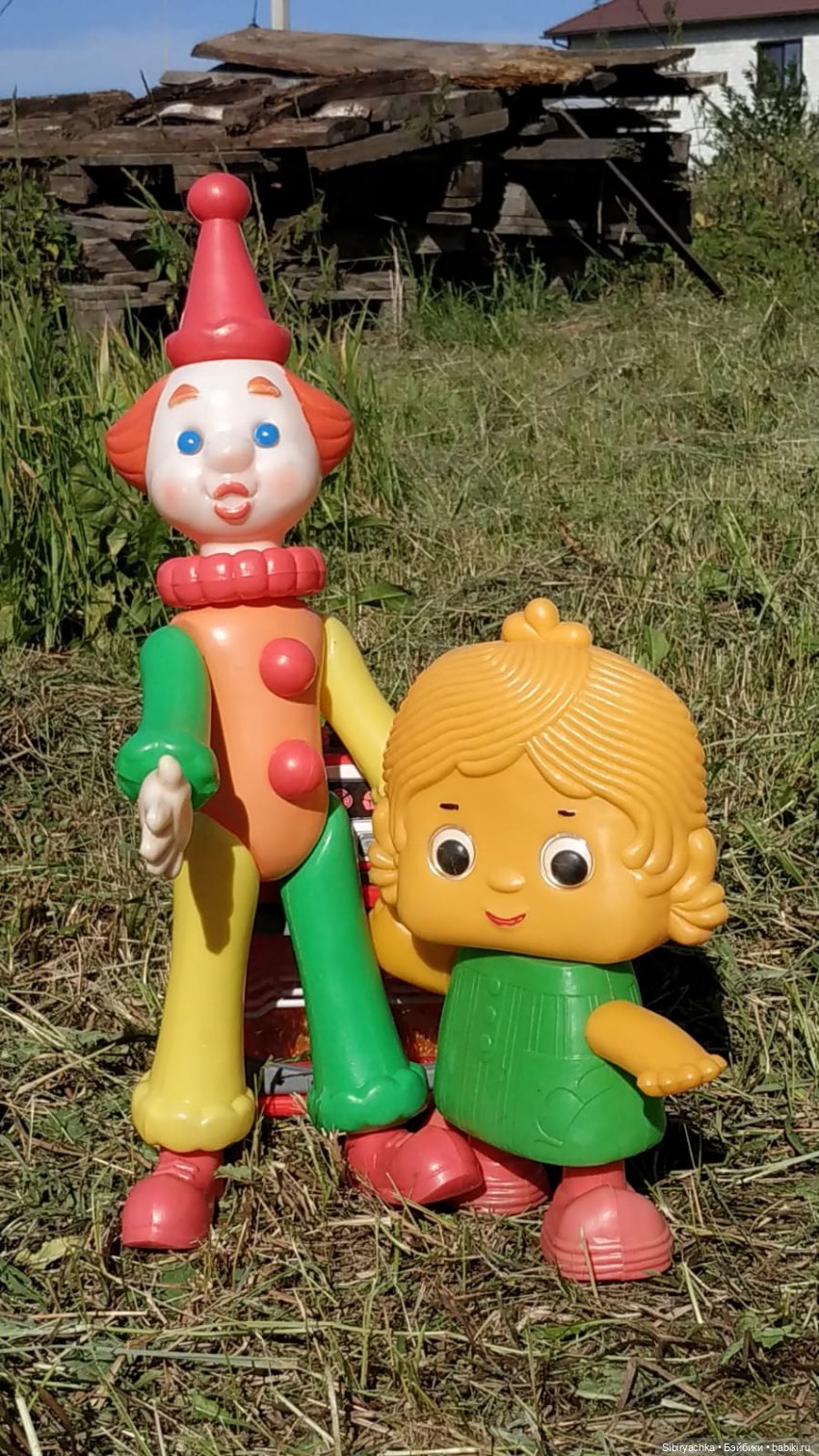Деревня "Радость" — Игрушки СССР и советского детства: резиновые