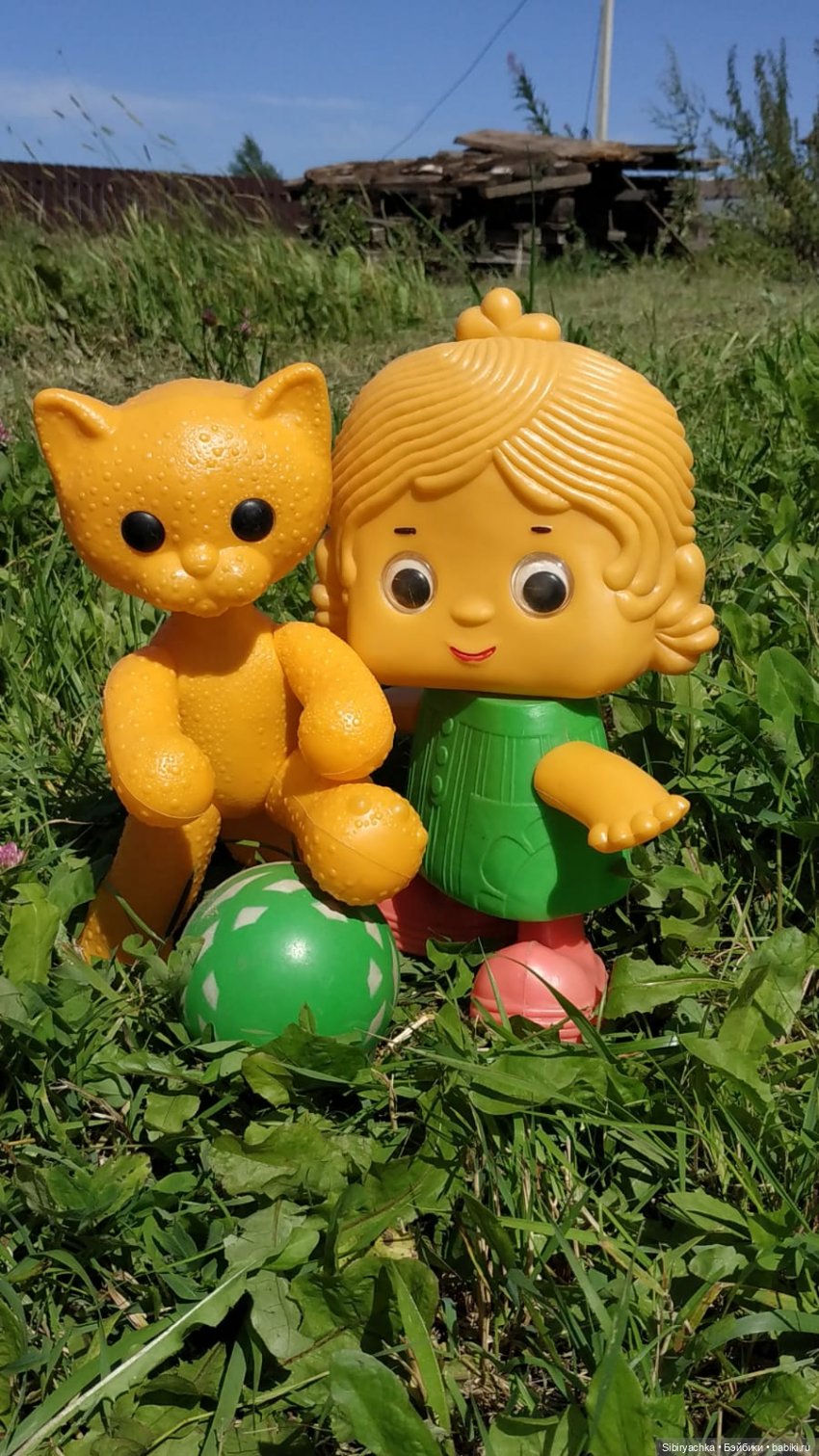 Деревня "Радость" — Игрушки СССР и советского детства: резиновые