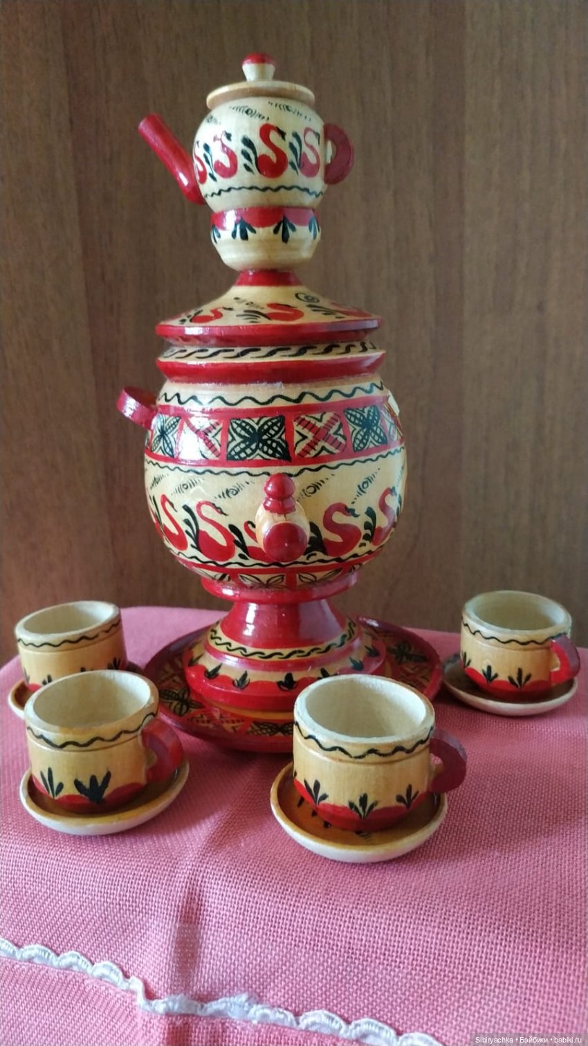 Советская кукольная мебель