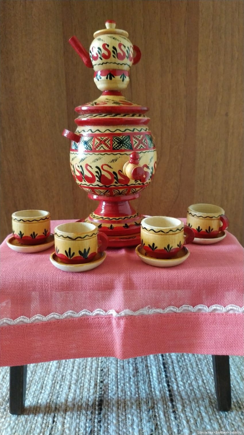 Советская кукольная мебель