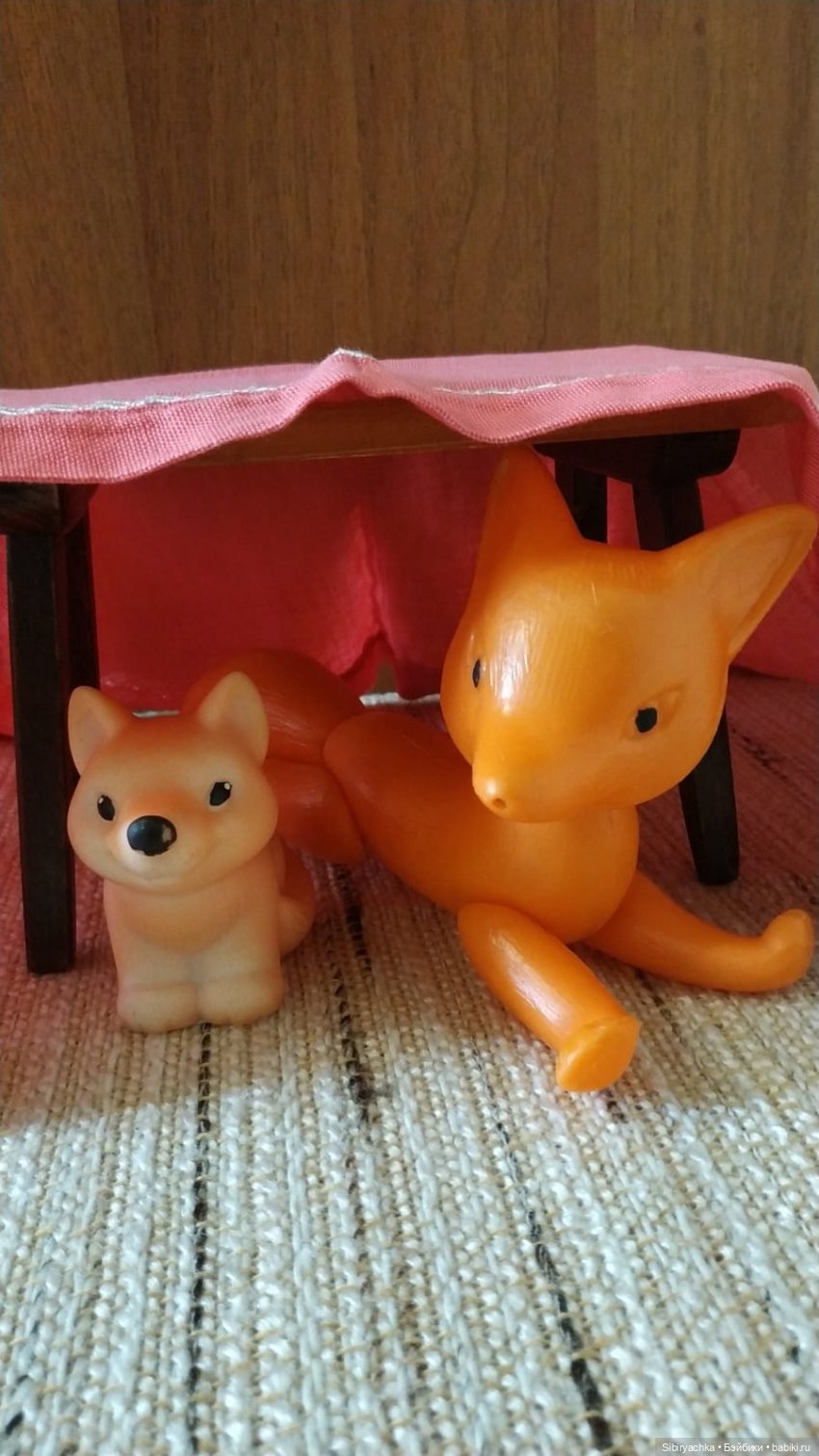 Советская кукольная мебель