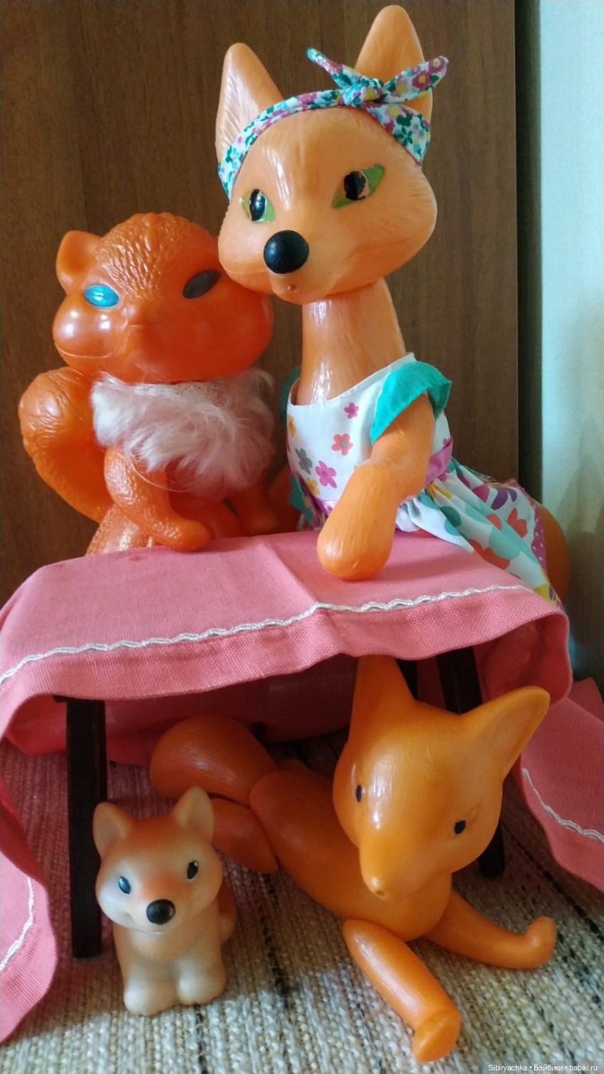 Советская кукольная мебель