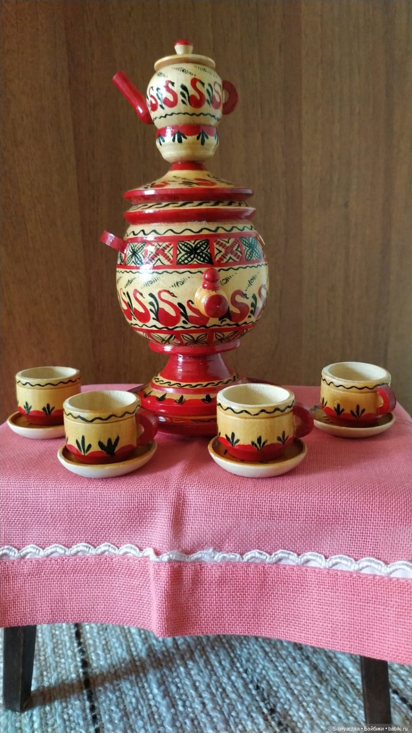 Советская кукольная мебель