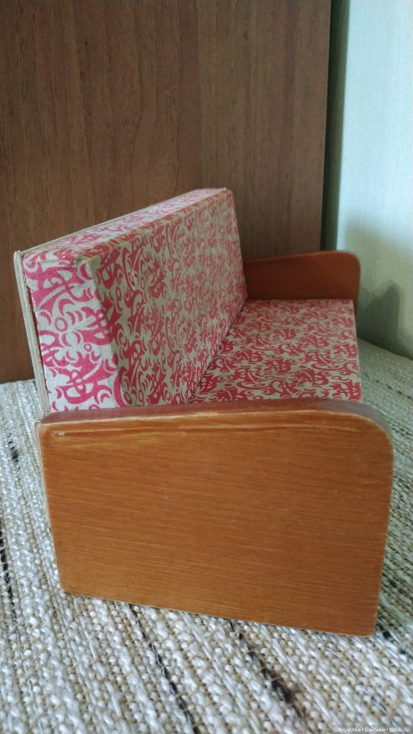 Советская кукольная мебель