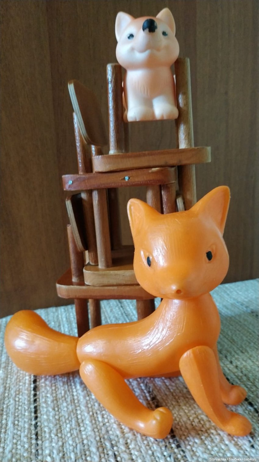 Советская кукольная мебель