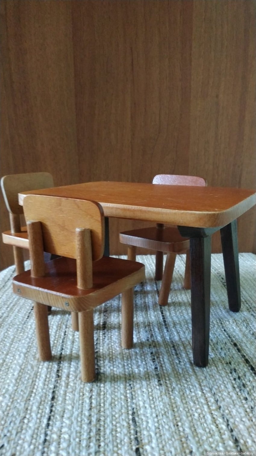 Советская кукольная мебель