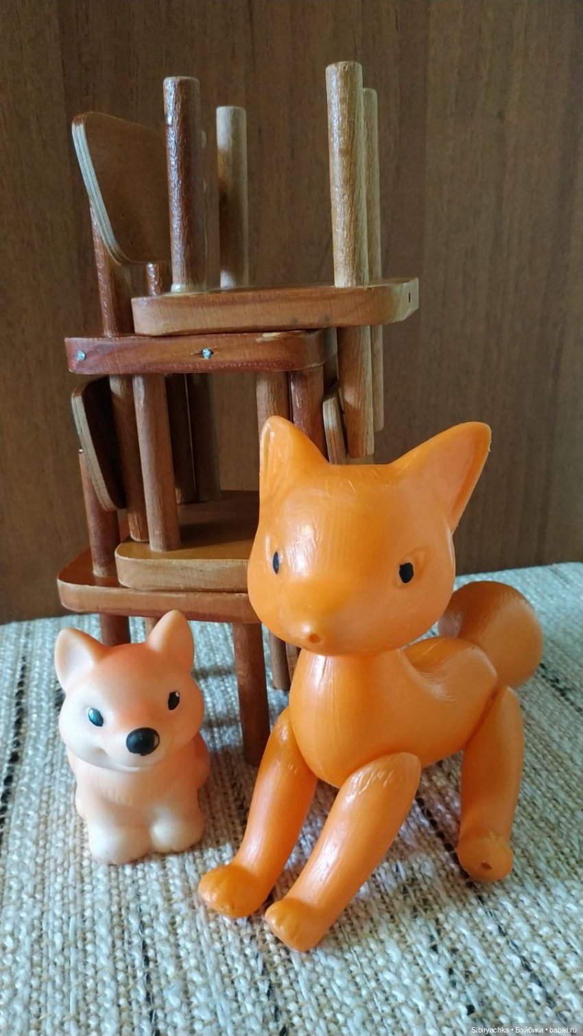 Советская кукольная мебель