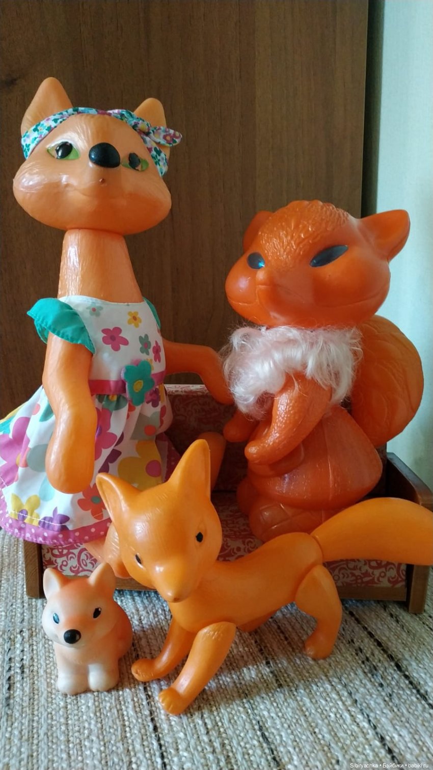 Советская кукольная мебель