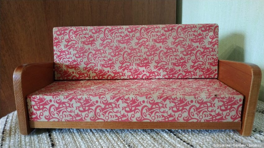 Советская кукольная мебель